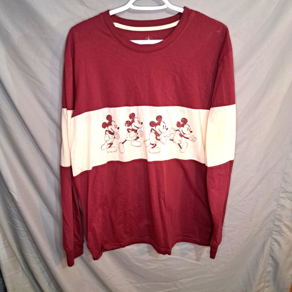 ⚡️2 For $15⚡️Men's Disney Mickey Mouse long sleeved T-shirt size xl